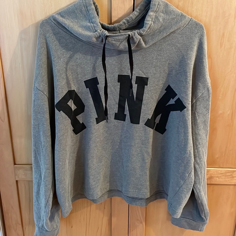 Juniors SZ Large funnel neck PINK top